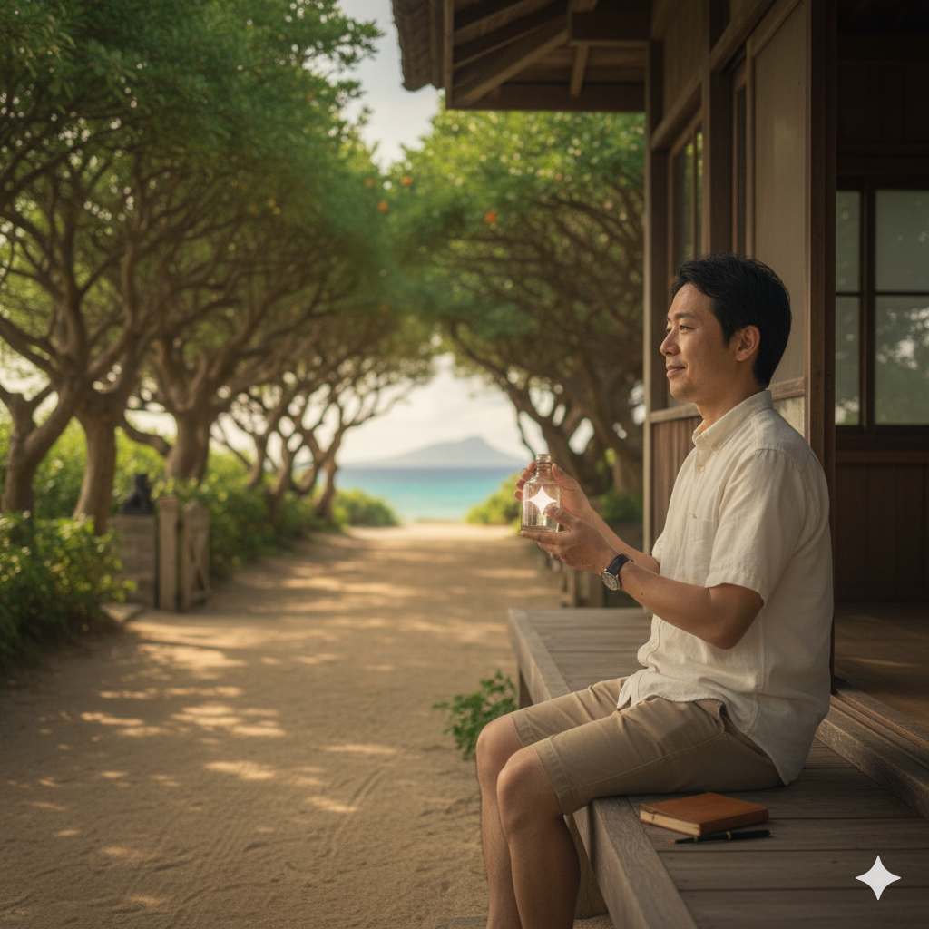 【備瀬さんぽ】 時のしずくが満ちる場所—「成果」から「時間の質」への転換