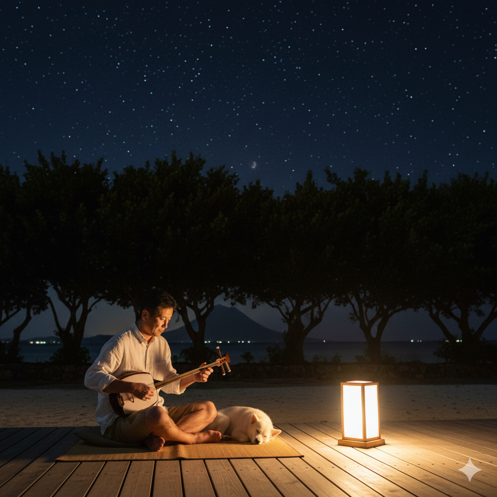 【備瀬崎日記】火曜の夜の静けさと、「共鳴」の準備