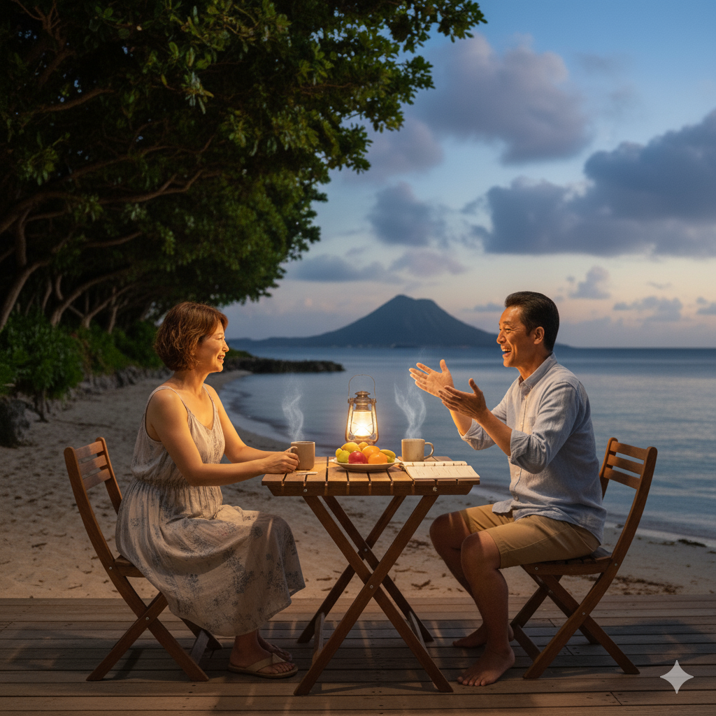 【備瀬崎日記】金曜の解放感と、妻との「静かな作戦会議」